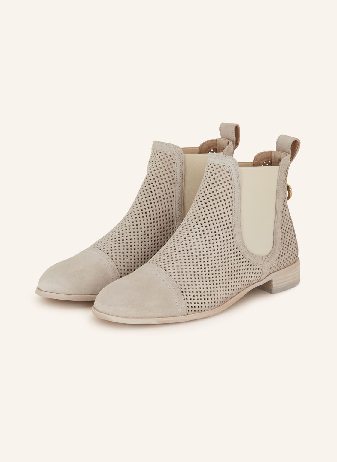 Pertini Chelsea-Boots beige von Pertini