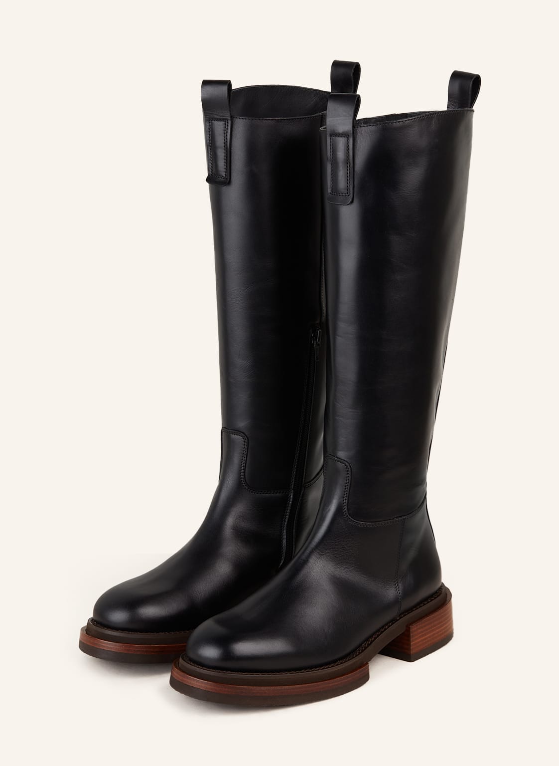 Pertini Stiefel schwarz von Pertini