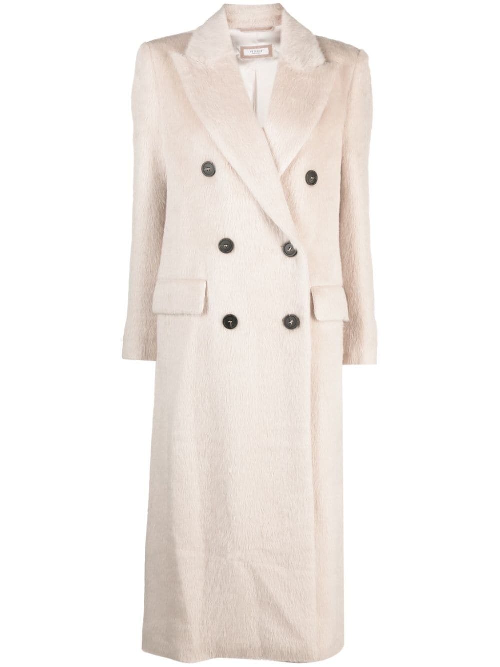 Peserico Abric double-breasted coat - Neutrals von Peserico