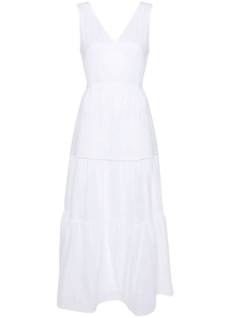 Peserico bead-detail cotton dress - White von Peserico