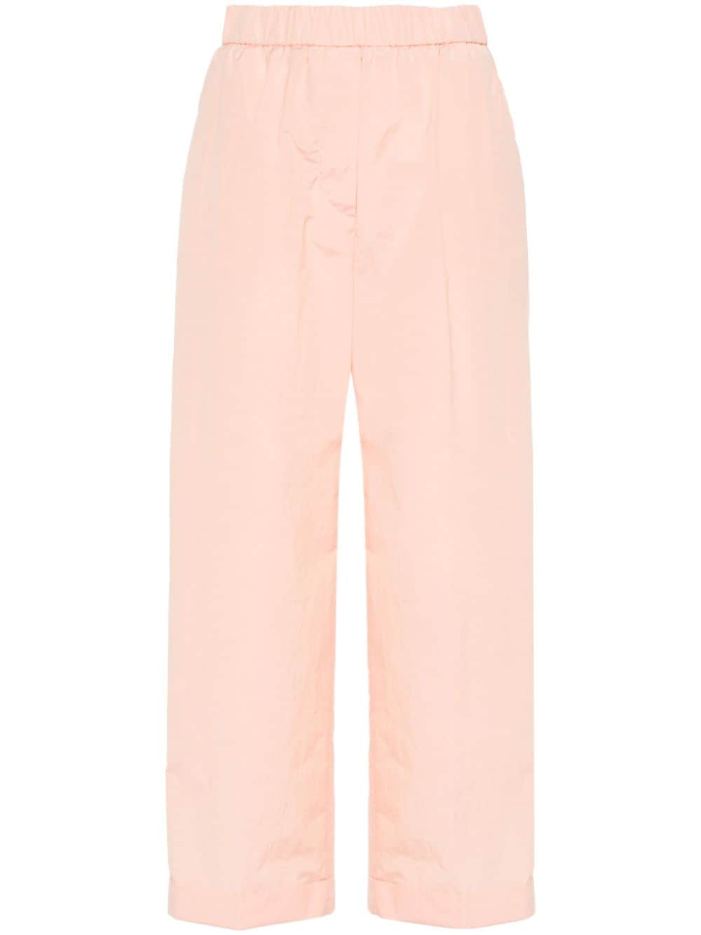Peserico cotton-blend straight trousers - Pink von Peserico