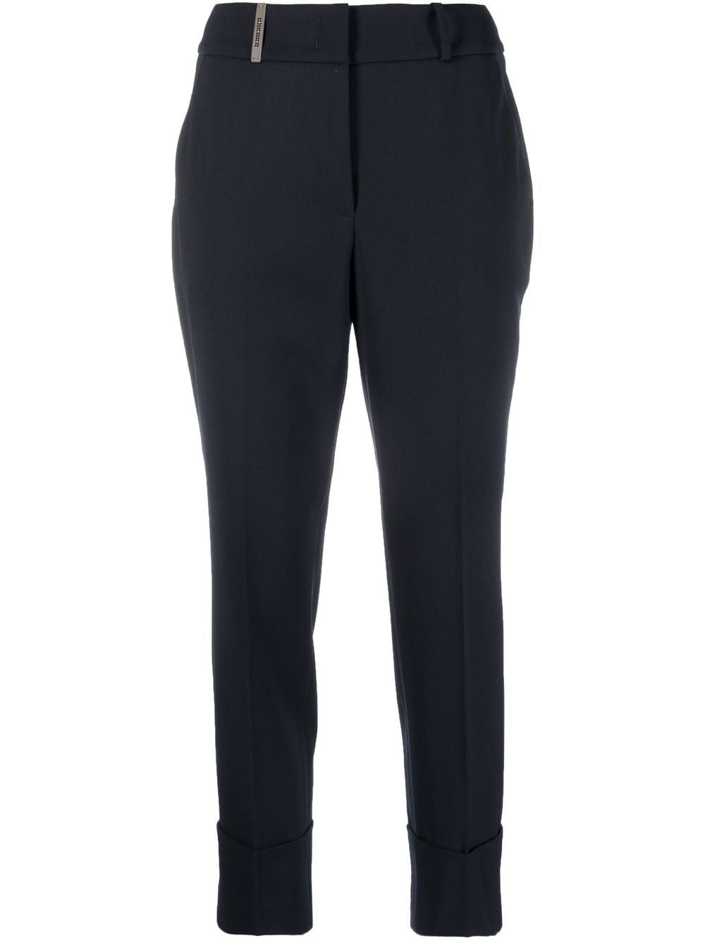 Peserico cropped tailored trousers - Blue von Peserico