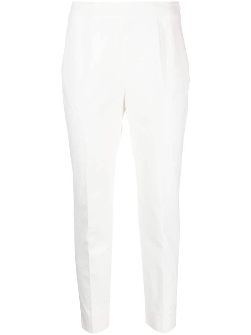 Peserico cropped tapered-leg trousers - White von Peserico