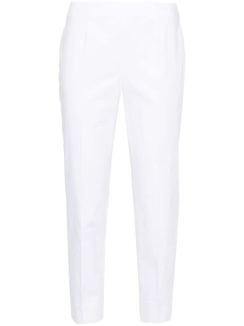 Peserico dart-detailing trousers - White von Peserico