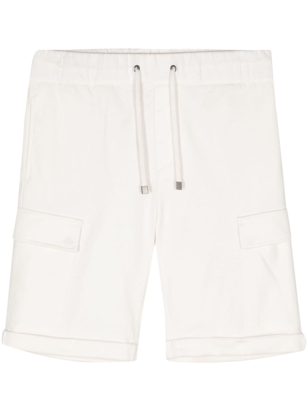 Peserico drawstring-waist cotton shorts - White von Peserico