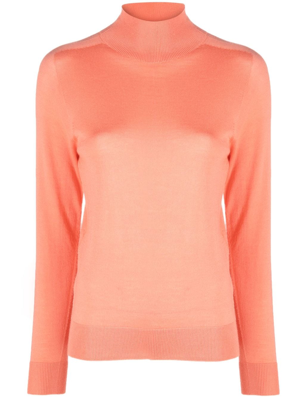 Peserico high-neck virgin wool top - Orange von Peserico