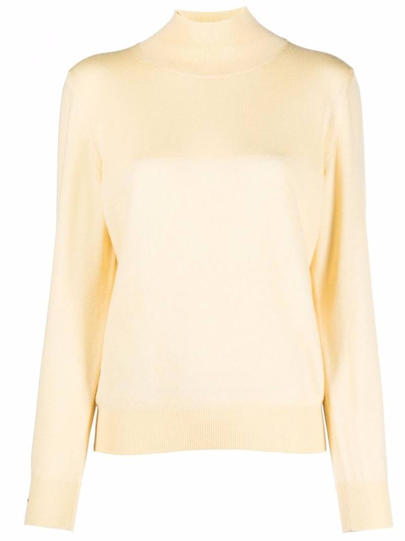 Peserico high-neck wool jumper - Yellow von Peserico