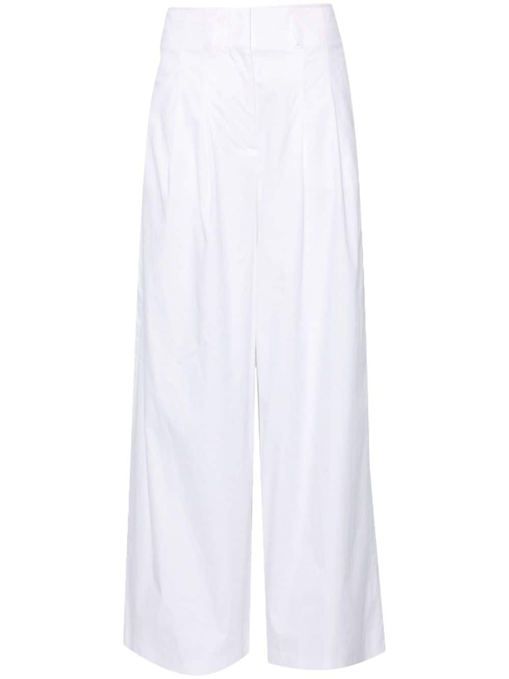 Peserico high-waist palazzo trousers - White von Peserico