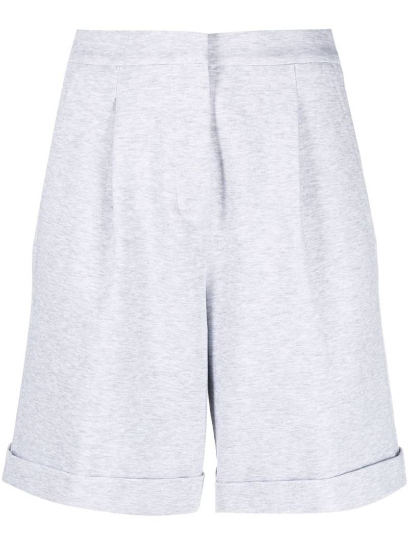 Peserico high-waisted short shorts - Grey von Peserico