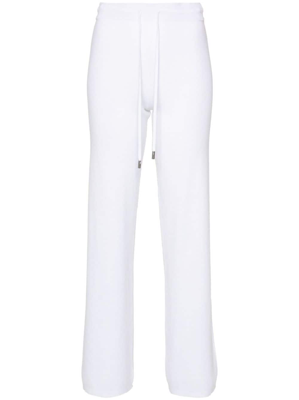 Peserico knitted straight trousers - White von Peserico
