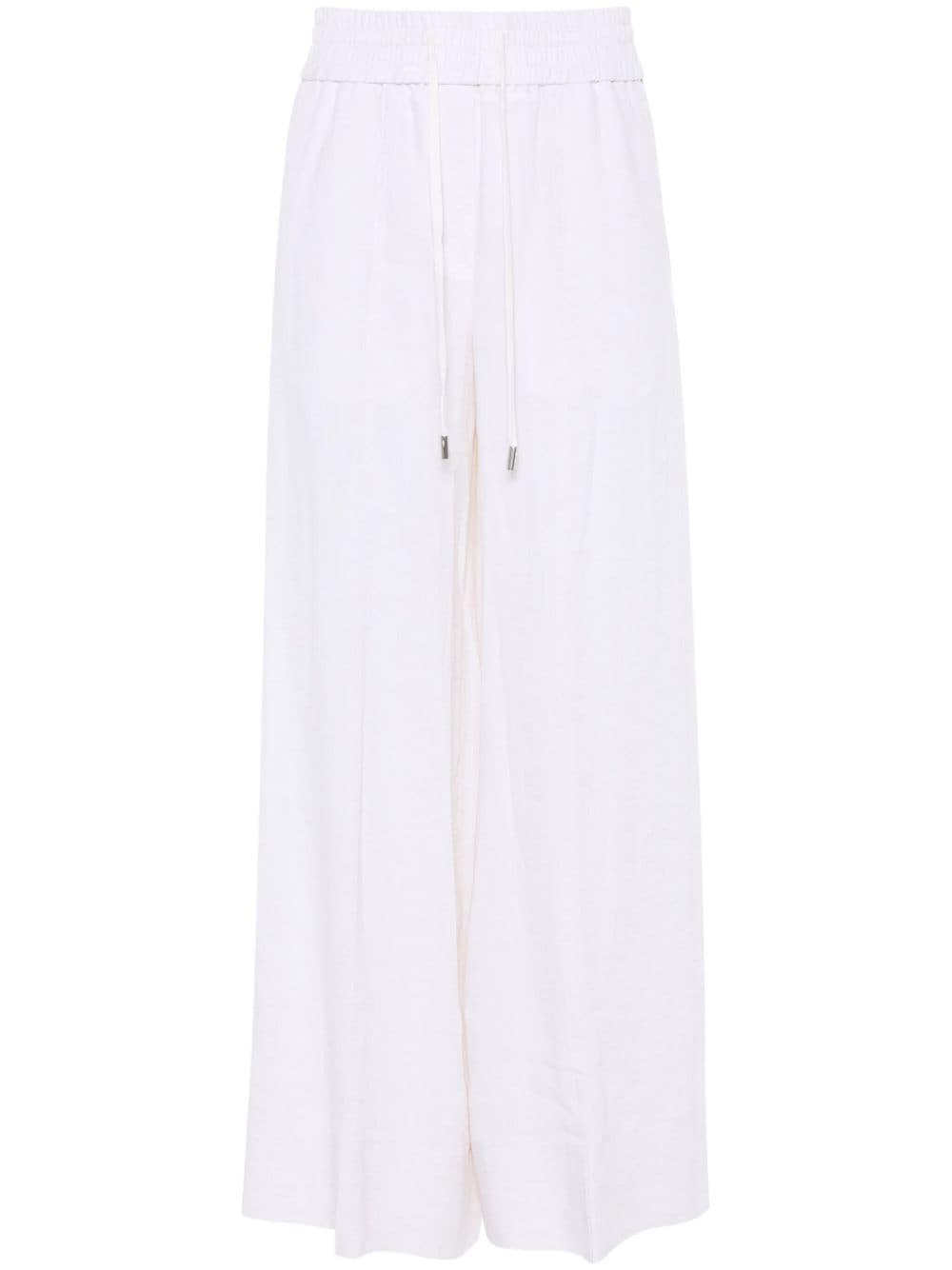 Peserico linen wide-leg trousers - Neutrals von Peserico