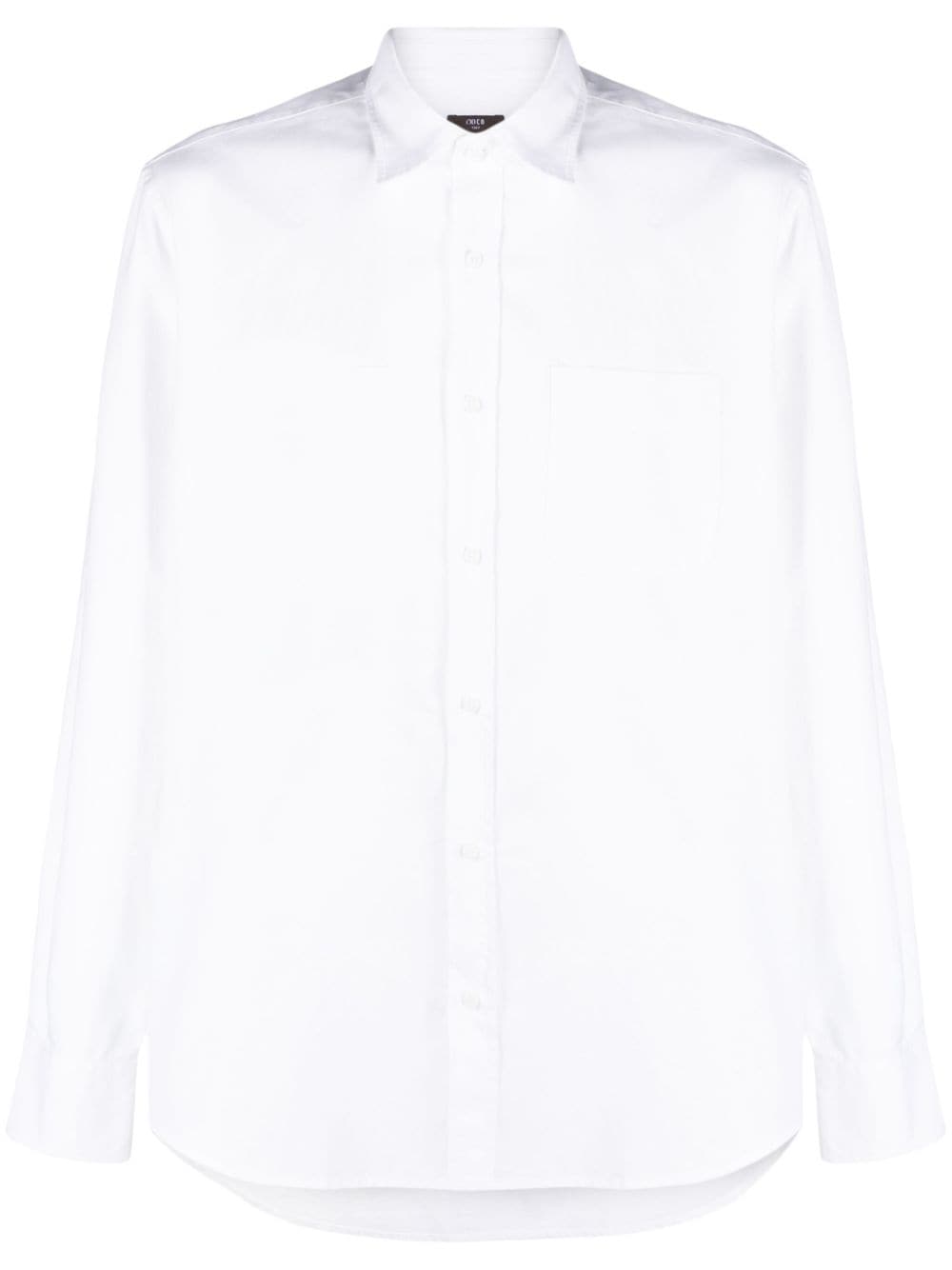 Peserico long-sleeve cotton shirt - White von Peserico