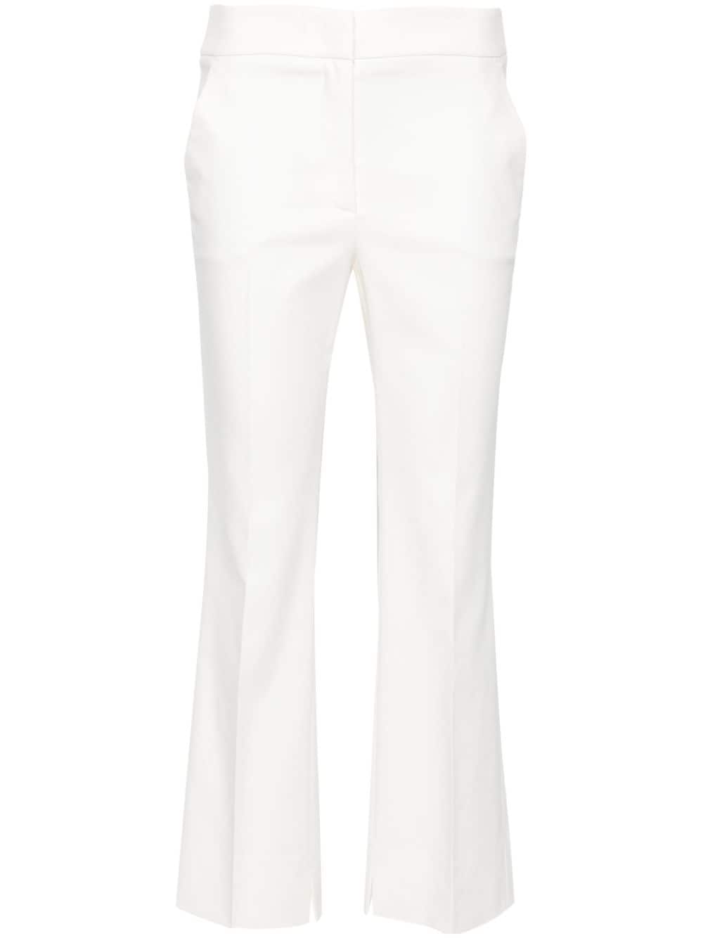 Peserico mid-rise tailored trousers - White von Peserico