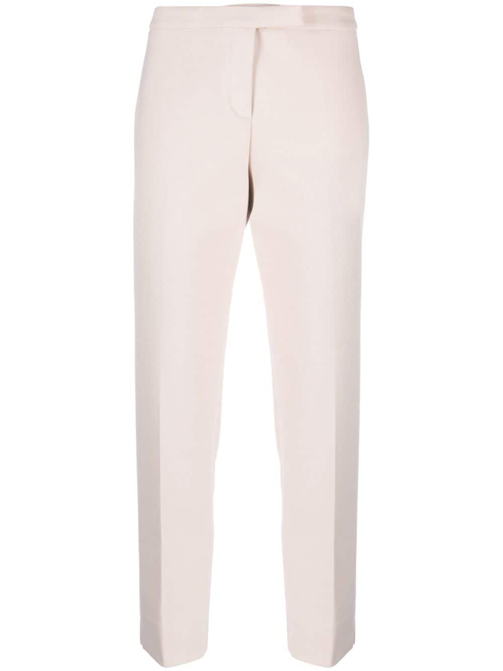Peserico pressed-crease cropped trousers - Neutrals von Peserico