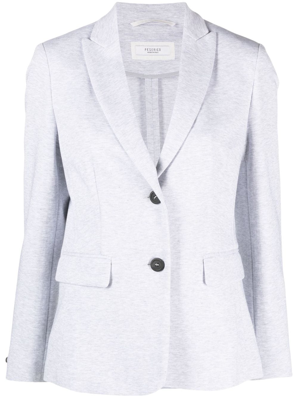 Peserico single-breasted blazer - Grey von Peserico