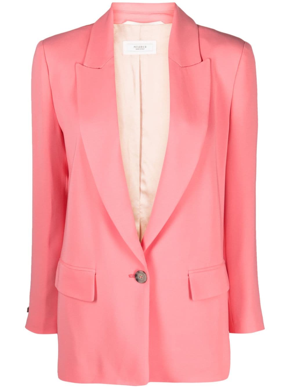 Peserico single-button blazer - Pink von Peserico