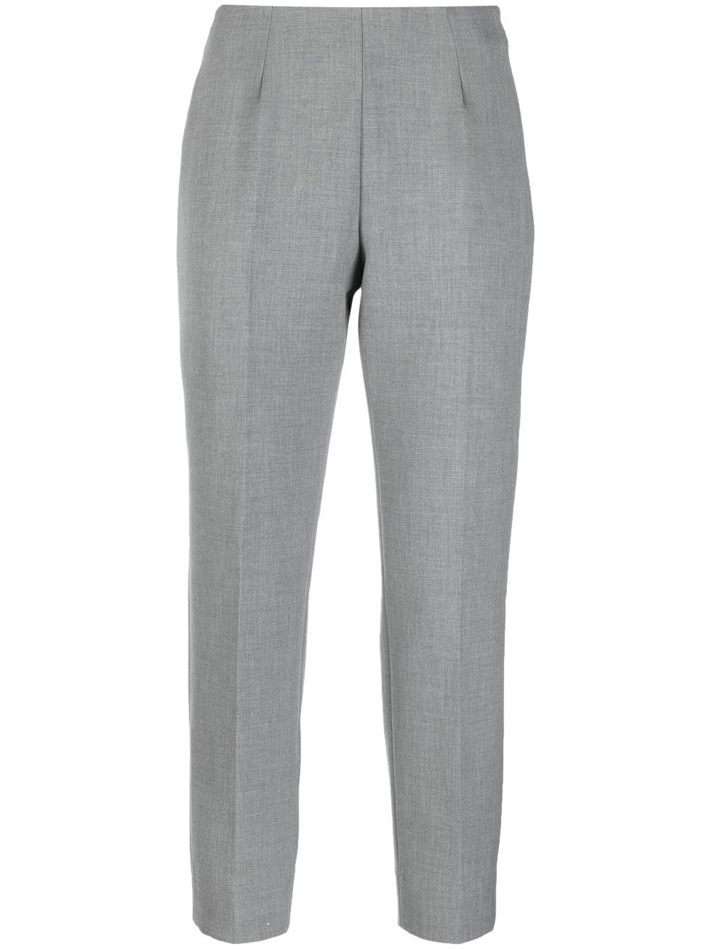 Peserico slim-fit cropped trousers - Grey von Peserico