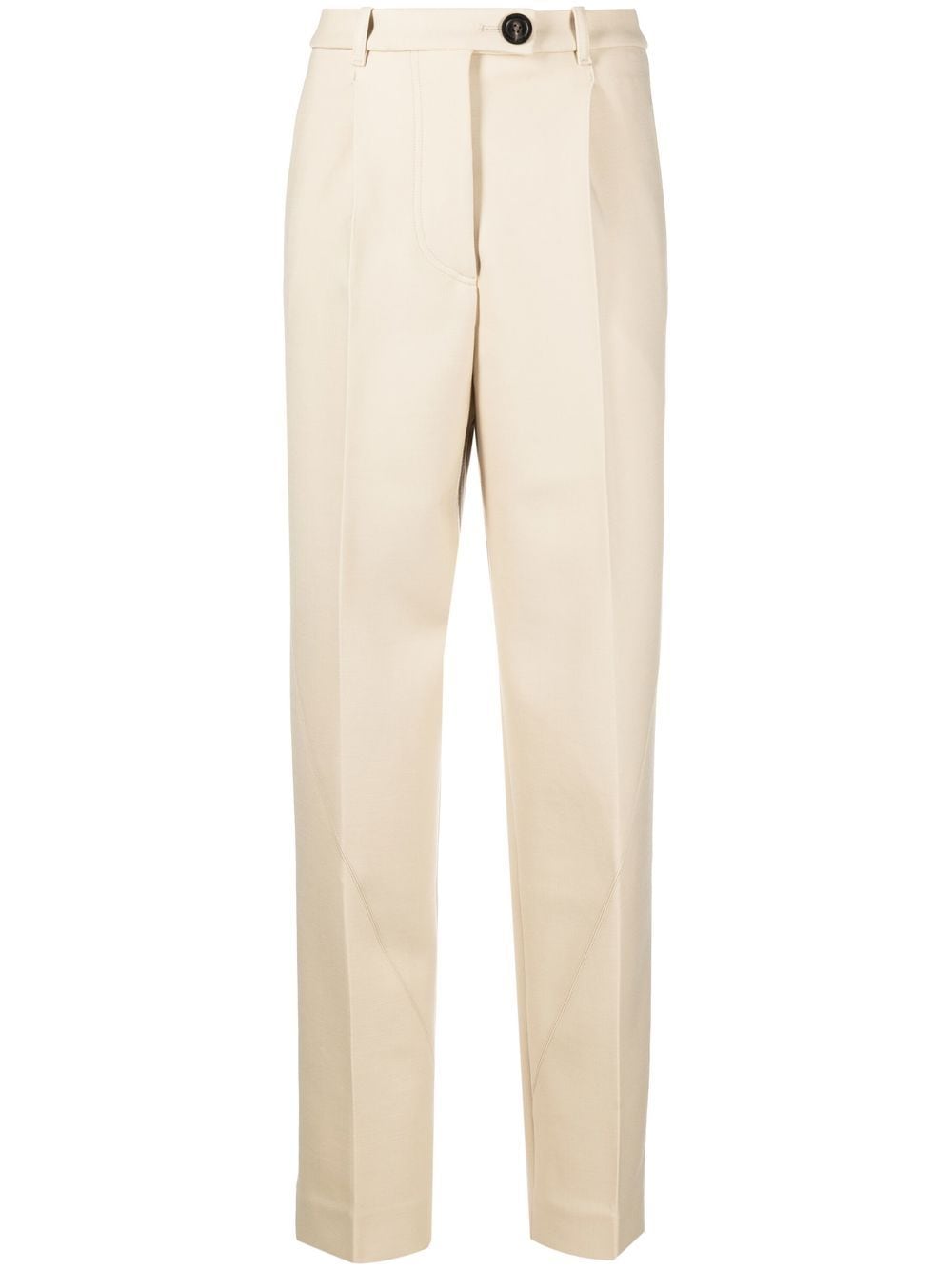 Peter Do high-waisted tailored trousers - Neutrals von Peter Do