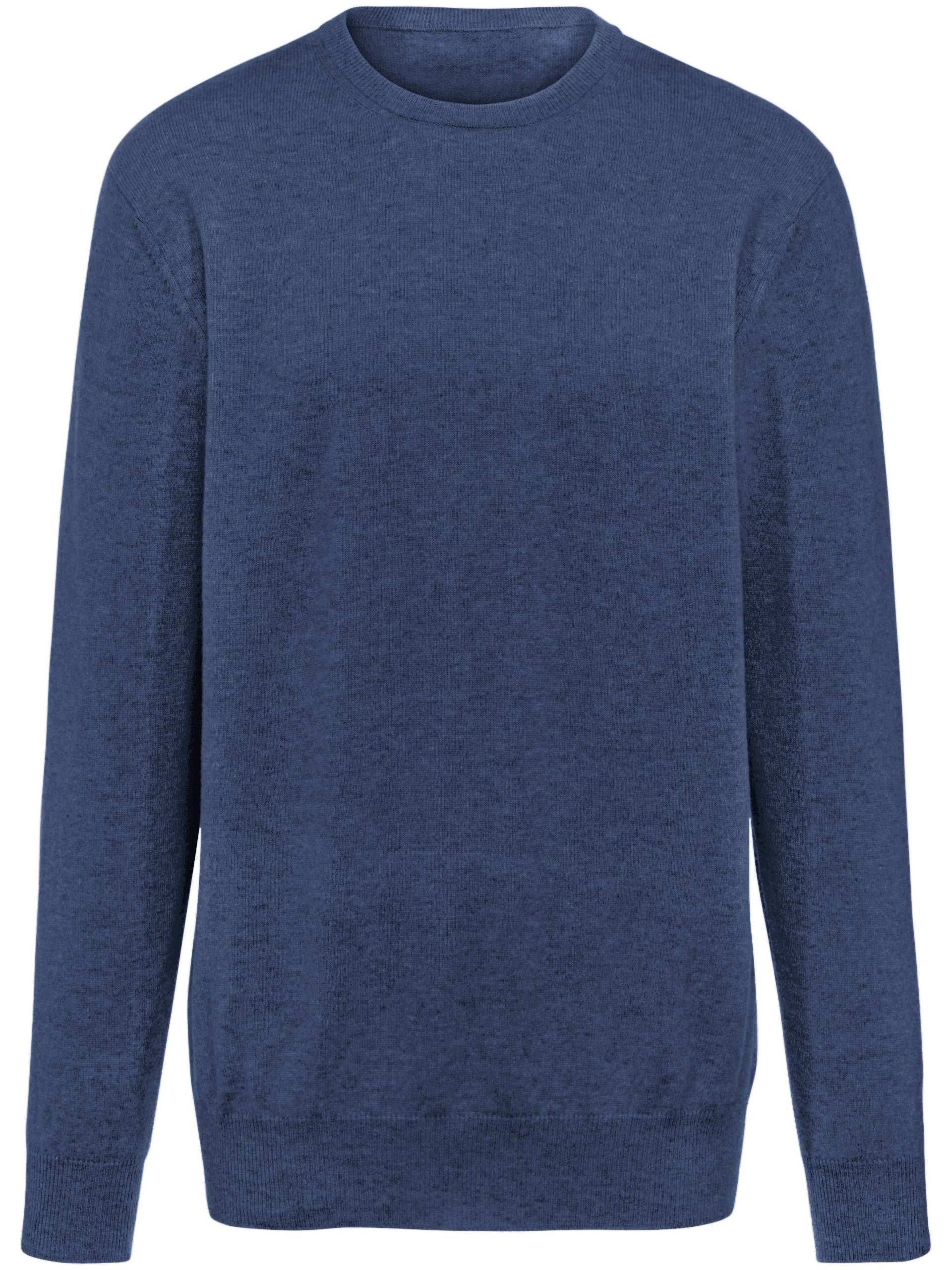 Pullover aus 100% Premium-Kaschmir Modell Ralph Peter Hahn Cashmere blau Größe: 52 von Peter Hahn Cashmere