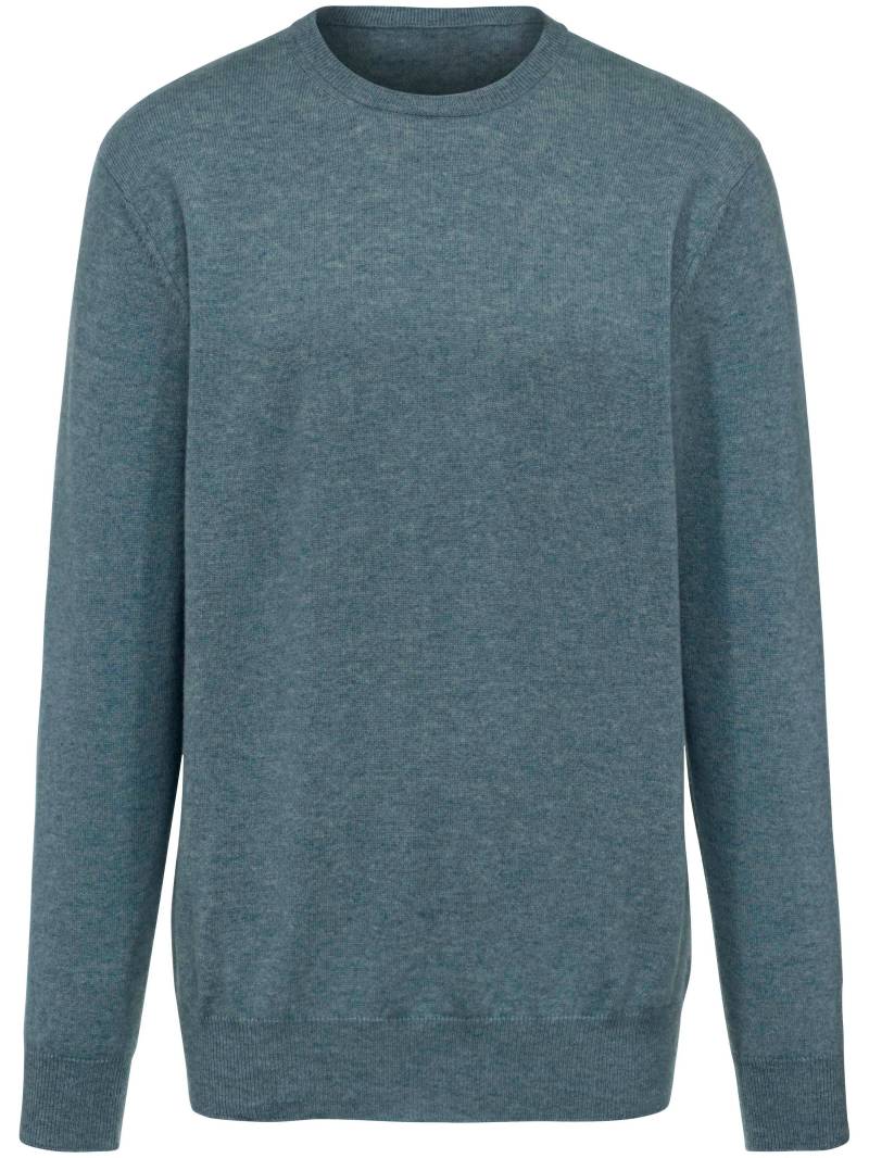 Pullover aus 100% Premium-Kaschmir Modell Ralph Peter Hahn Cashmere blau Größe: 48 von Peter Hahn Cashmere