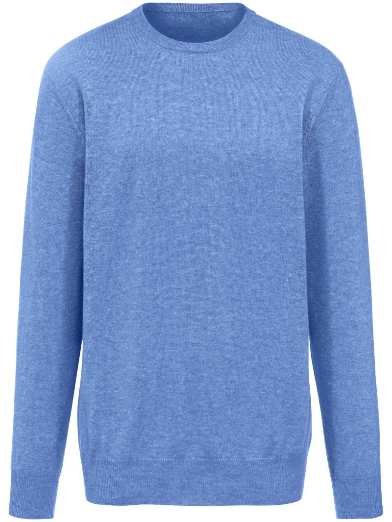 Pullover aus 100% Premium-Kaschmir Modell Ralph Peter Hahn Cashmere blau Größe: 50 von Peter Hahn Cashmere