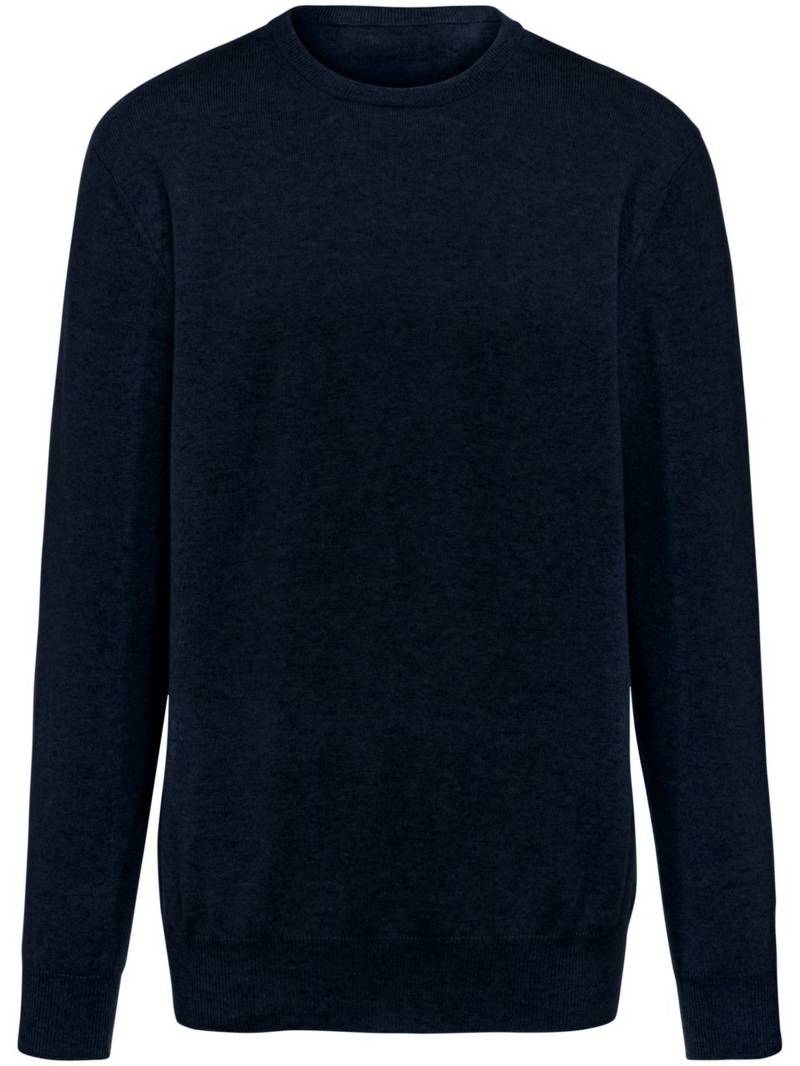Pullover aus 100% Premium-Kaschmir Modell Ralph Peter Hahn Cashmere blau Größe: 58 von Peter Hahn Cashmere