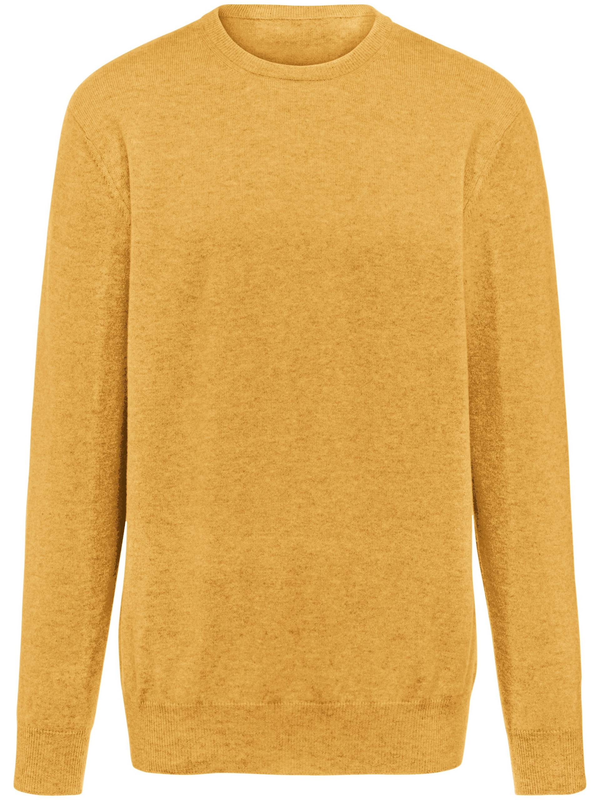 Pullover aus 100% Premium-Kaschmir Modell Ralph Peter Hahn Cashmere gelb Größe: 48 von Peter Hahn Cashmere