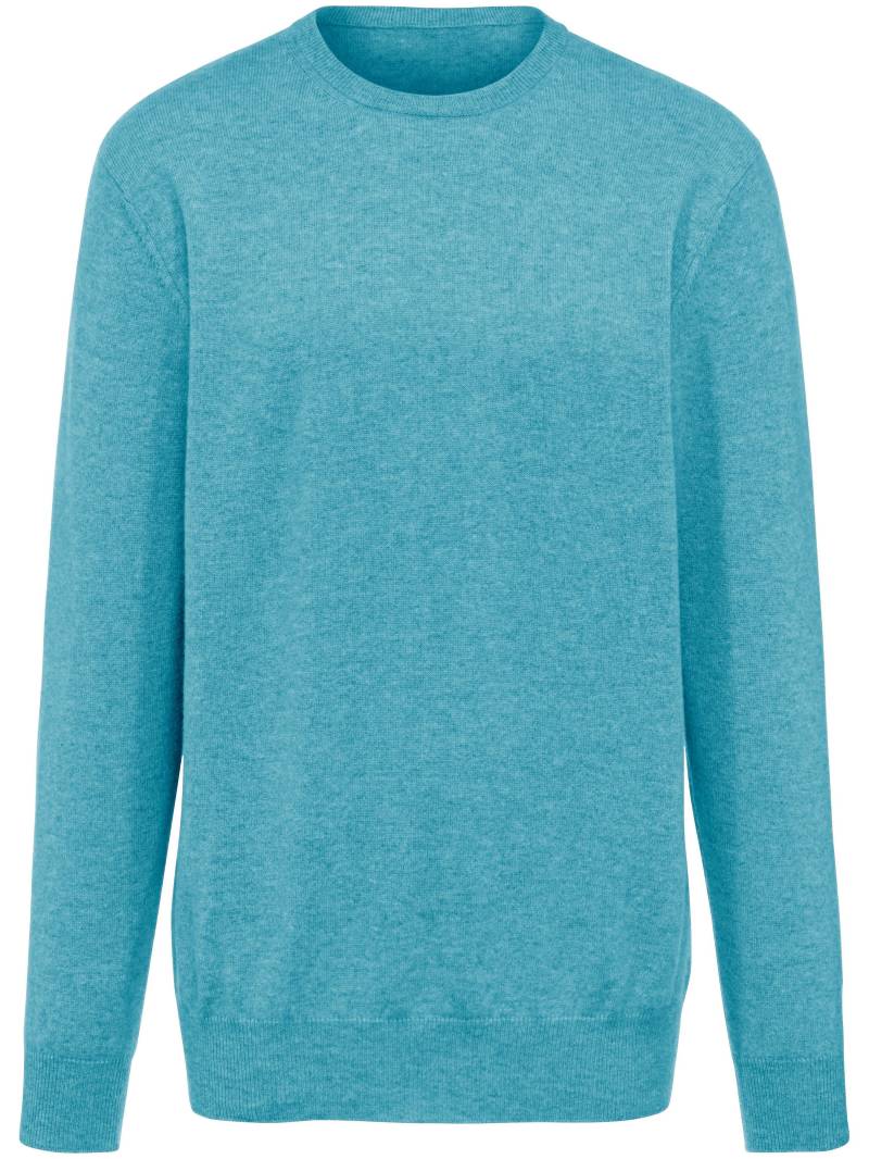 Pullover aus 100% Premium-Kaschmir Modell Ralph Peter Hahn Cashmere türkis Größe: 50 von Peter Hahn Cashmere