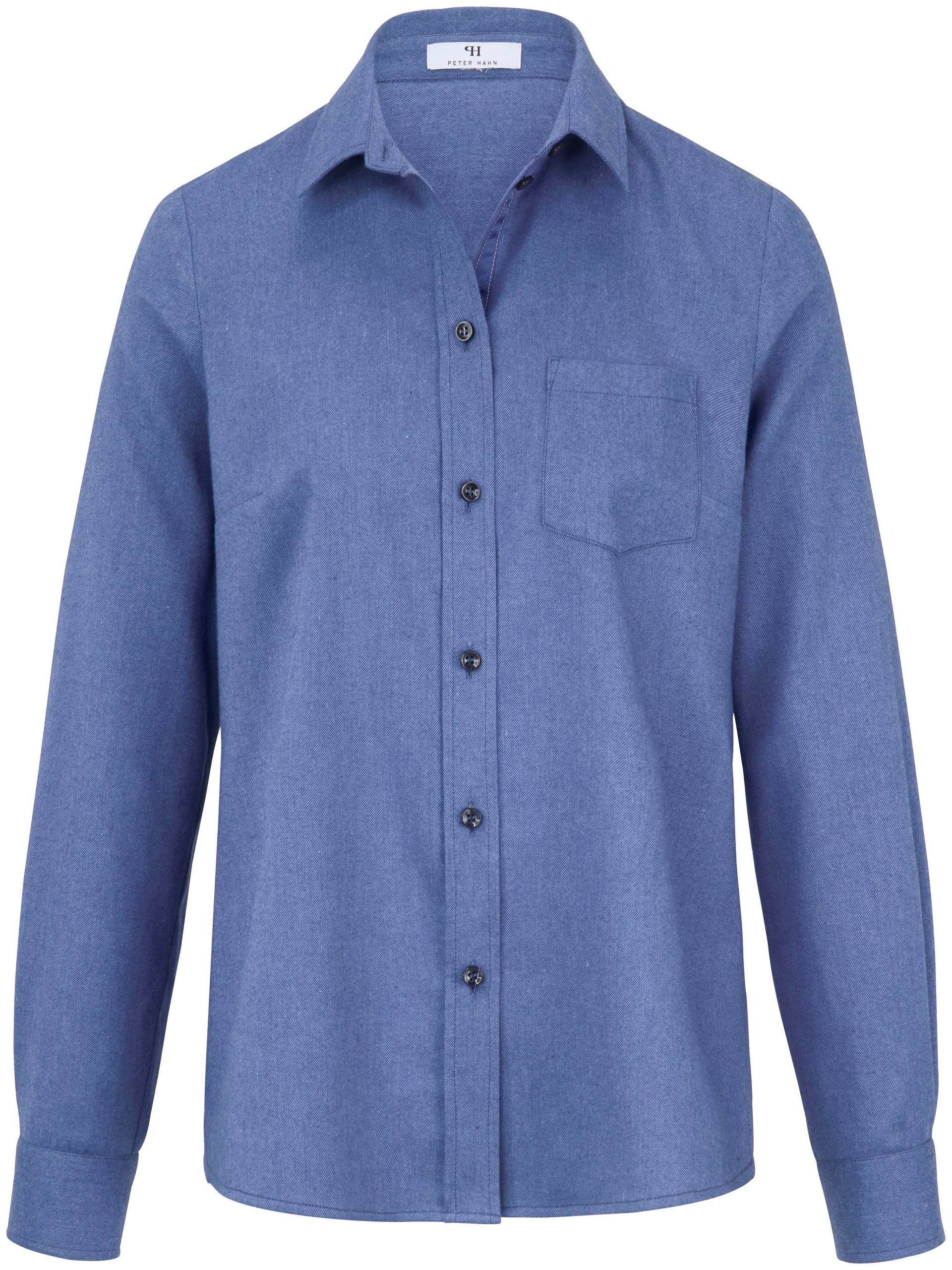Bluse Hemdkragen Peter Hahn blau Größe: 40 Bluse Hemdkragen Peter Hahn blau Größe: 40 von Peter Hahn