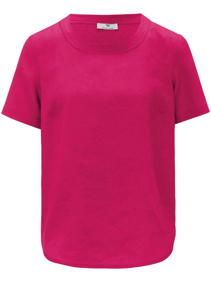 Blusen-Shirt zum Schlupfen aus 100% Leinen Peter Hahn pink Größe: 46 von Peter Hahn