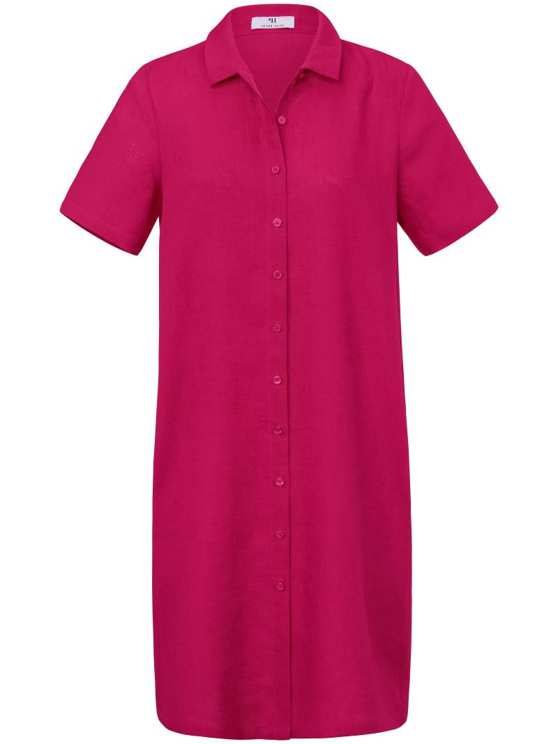 Kleid aus 100% Leinen Peter Hahn pink Größe: 50 von Peter Hahn