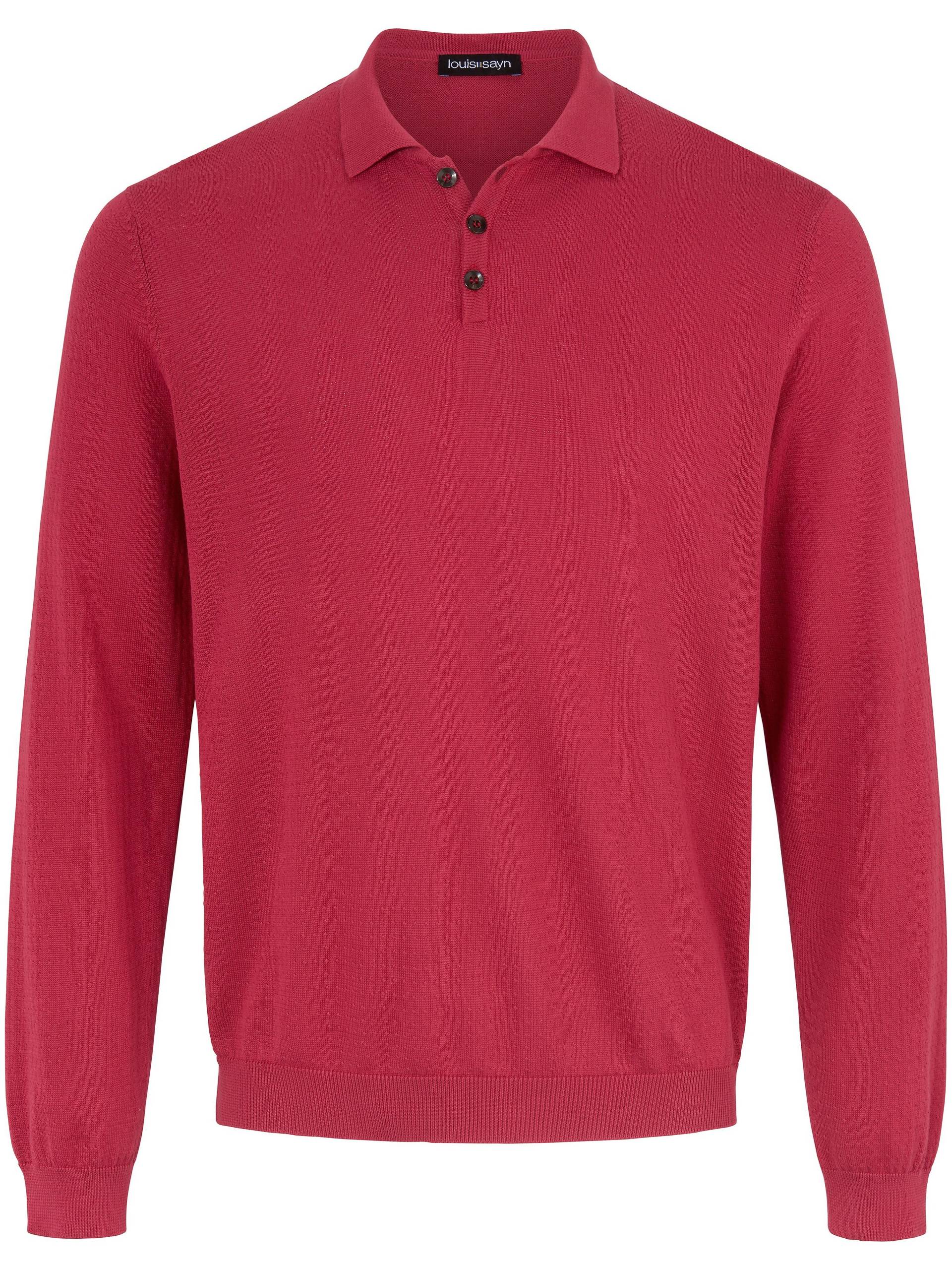 Polo-Pullover aus 100% Pima-Baumwolle Peter Hahn rot Größe: 46 von Peter Hahn