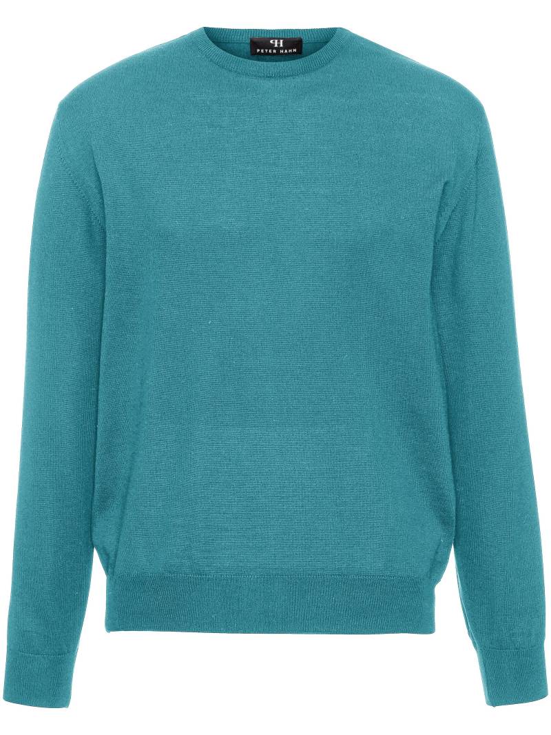 Pullover Clement aus 100% Schurwolle-Merino Peter Hahn blau Größe: 46 von Peter Hahn