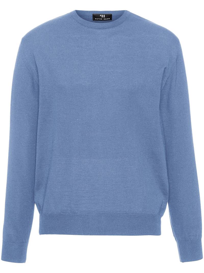 Pullover Clement aus 100% Schurwolle-Merino Peter Hahn blau Größe: 48 von Peter Hahn