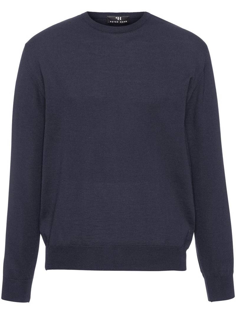 Pullover Clement aus 100% Schurwolle-Merino Peter Hahn blau Größe: 50 von Peter Hahn