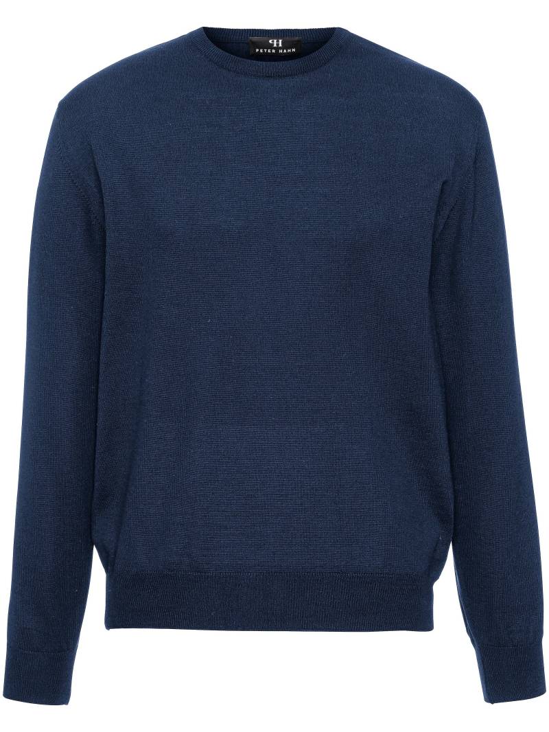 Pullover Clement aus 100% Schurwolle-Merino Peter Hahn blau Größe: 54 von Peter Hahn