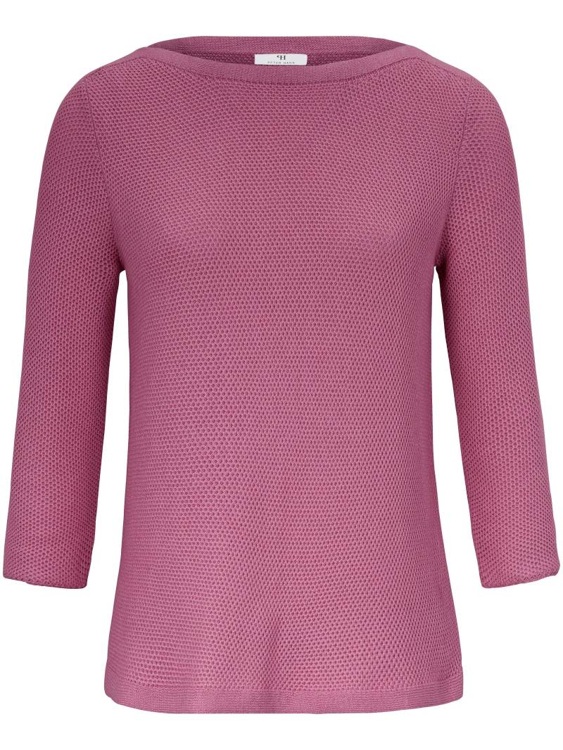 Pullover aus 100% SUPIMA®-Baumwolle Peter Hahn pink Größe: 48 von Peter Hahn