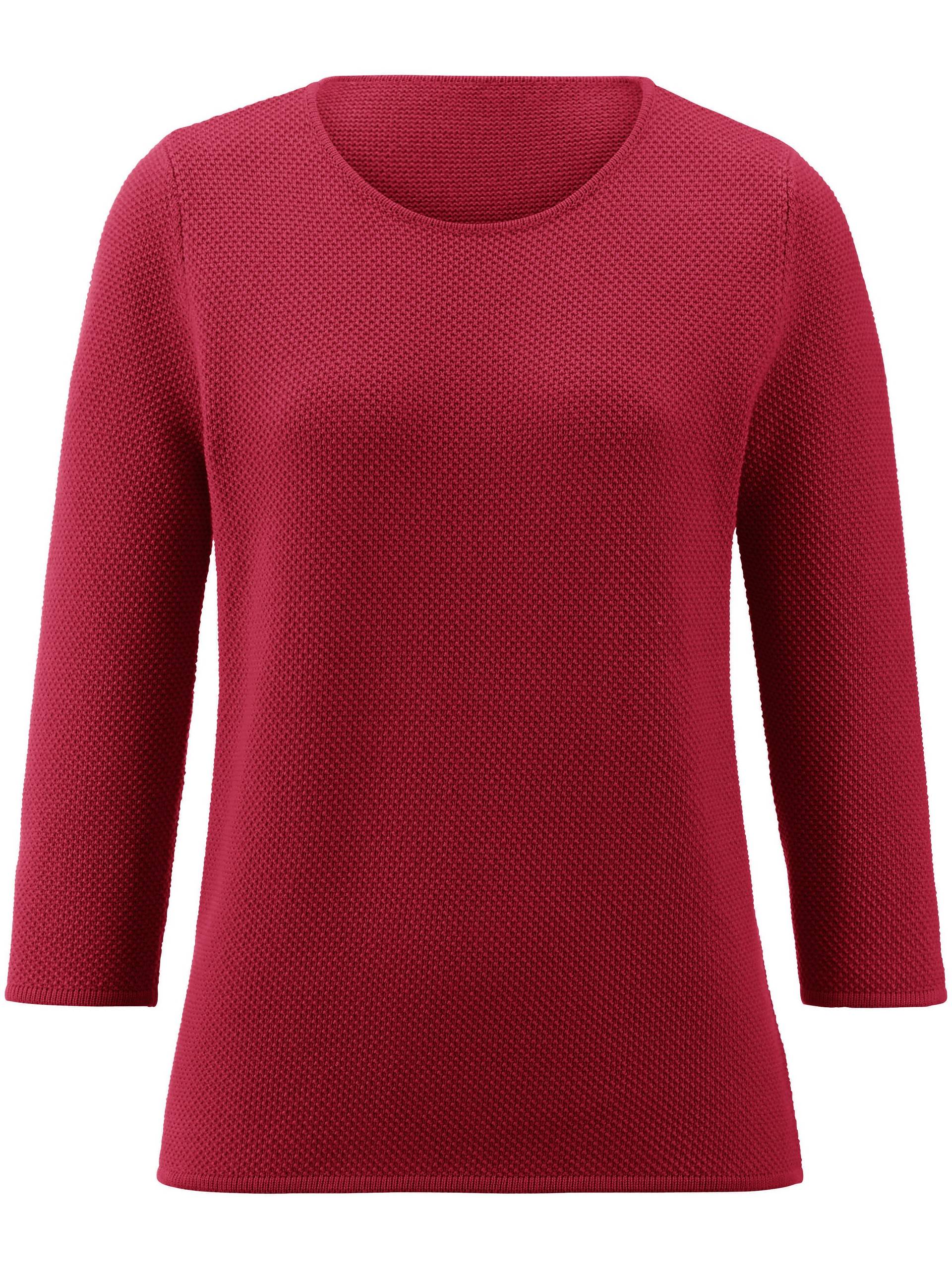 Rundhals-Pullover 3/4-Arm Peter Hahn rot Größe: 48 Rundhals-Pullover 3/4-Arm Peter Hahn rot Größe: 48 von Peter Hahn