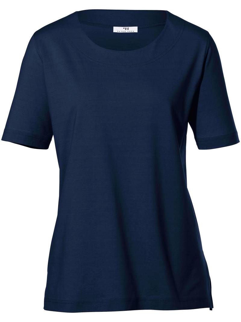 Rundhals-Shirt 1/2 Arm Peter Hahn blau Größe: 46 von Peter Hahn