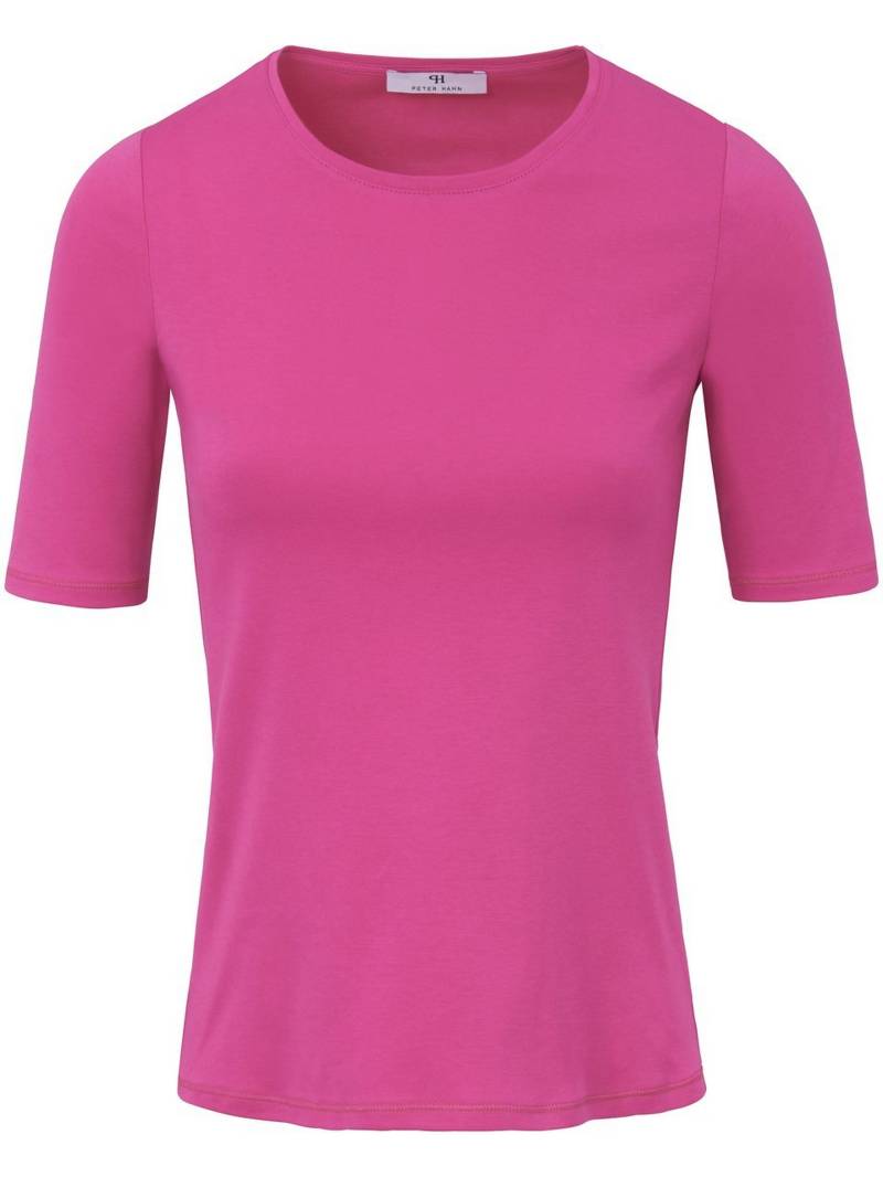 Rundhals-Shirt Peter Hahn pink Größe: 40 von Peter Hahn