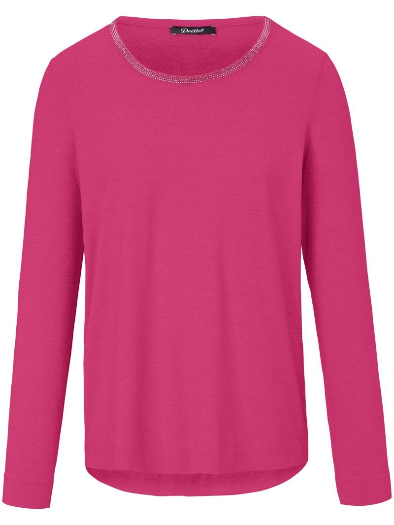 Rundhals-Shirt Peter Hahn pink Größe: 42 von Peter Hahn