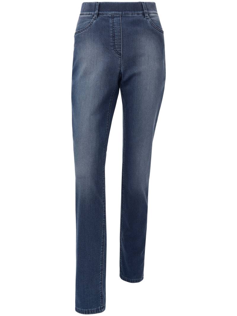 Schlupf-Sweat-Jeans Passform Sylvia Peter Hahn denim Größe: 46 von Peter Hahn