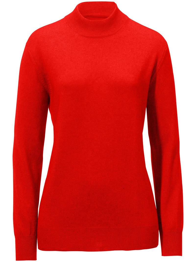 Stehbund-Pullover Modell Sabrina Peter Hahn rot Größe: 46 von Peter Hahn