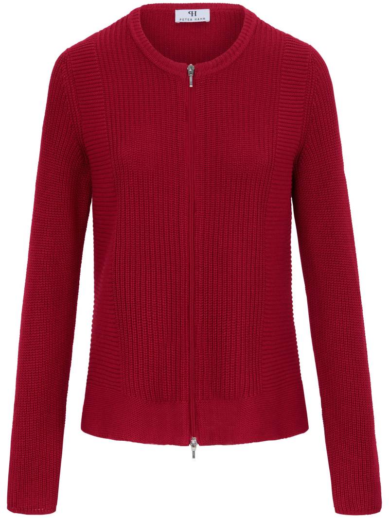 Strickjacke Peter Hahn rot Größe: 40 von Peter Hahn