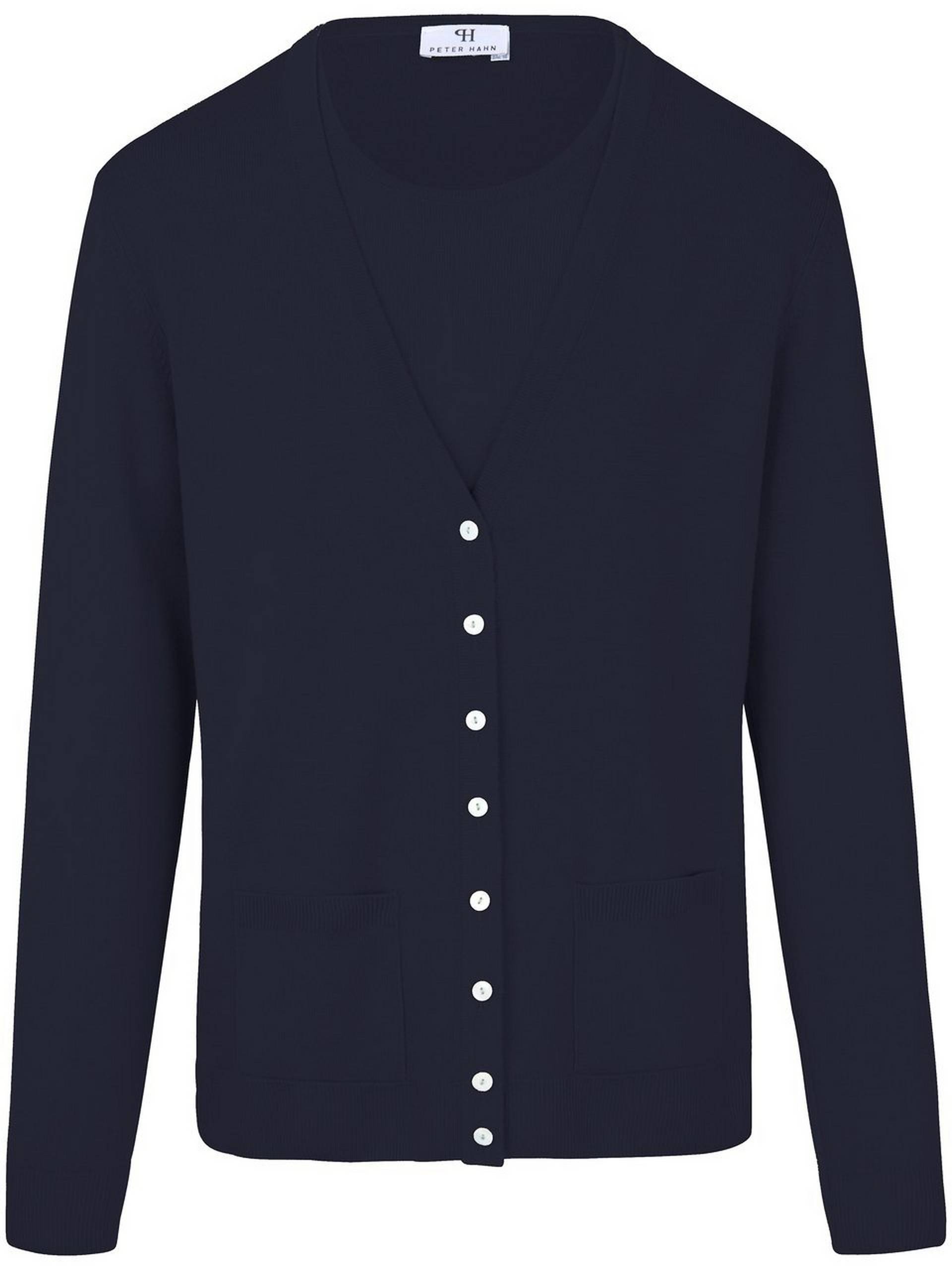 Twinset aus 100% Schurwolle-Merino fein Peter Hahn blau Größe: 42 Twinset aus 100% Schurwolle-Merino fein Peter Hahn blau Größe: 42 von Peter Hahn