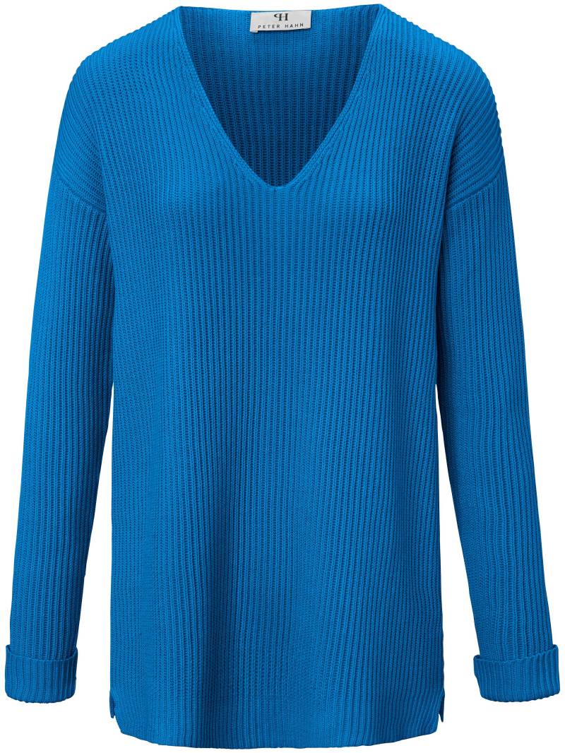 V-Pullover Peter Hahn blau Größe: 36 von Peter Hahn