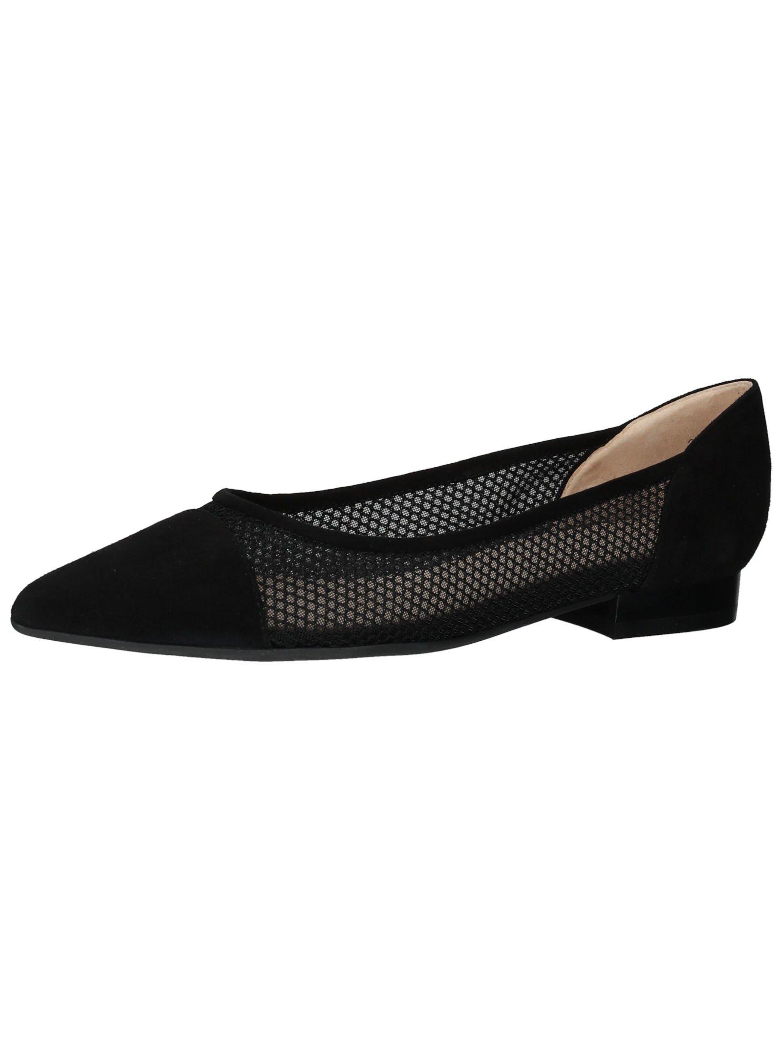 Ballerinas Damen Schwarz 38.5 von Peter Kaiser