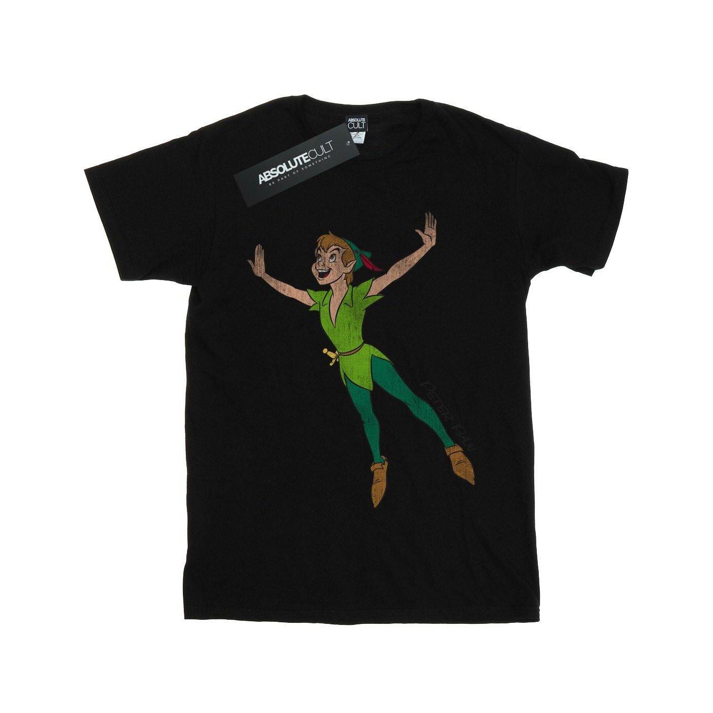 Classic Flying Tshirt Damen Schwarz L von Peter Pan