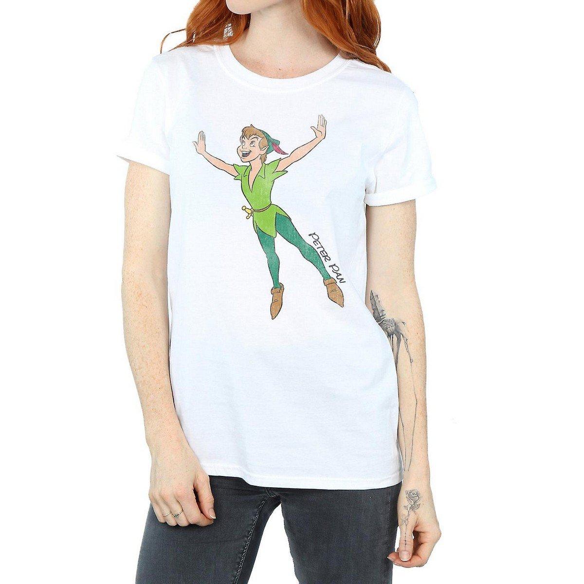 Classic Flying Tshirt Damen Weiss L von Peter Pan