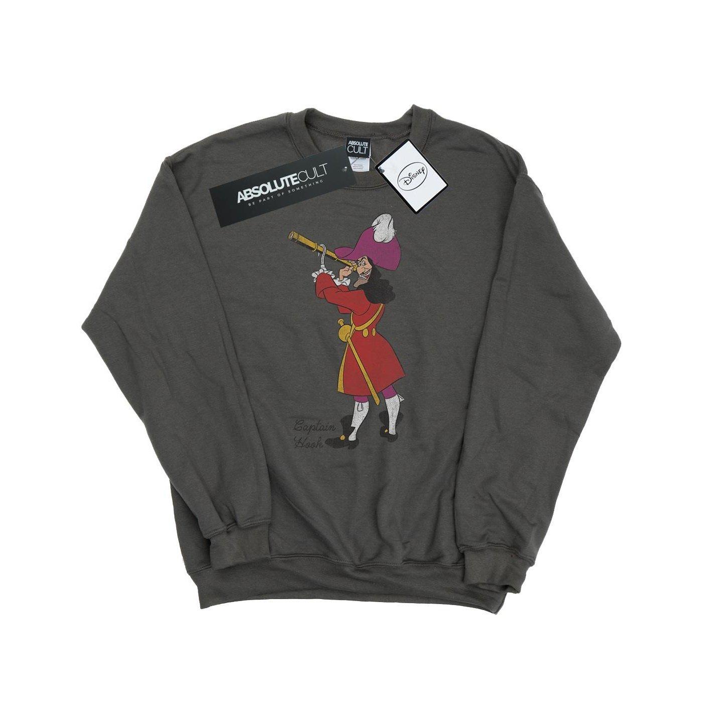 Classic Sweatshirt Herren Charcoal Black L von Peter Pan